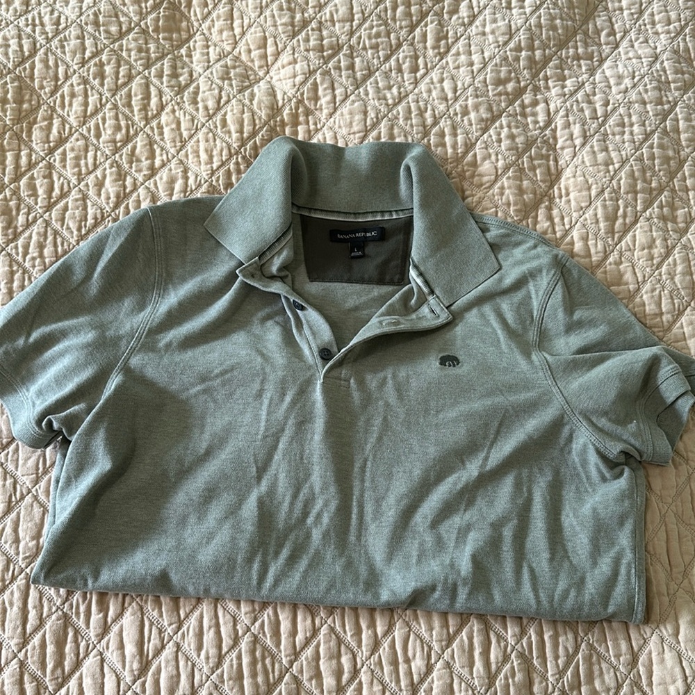 Banana Republic Men’s Large Cotton Polo